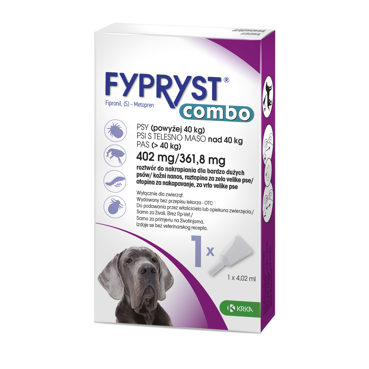 Fypryst combo 40-60kg 4.02ml XL 1/1